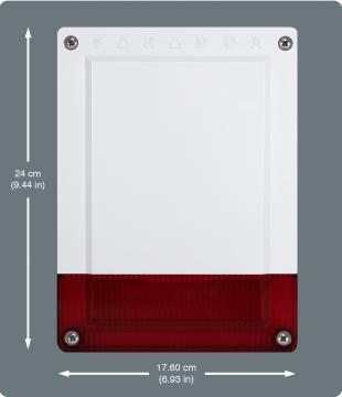 Sirena de exterior Paradox SR150 (wireless) - Pret | Preturi Sirena de exterior Paradox SR150 (wireless)