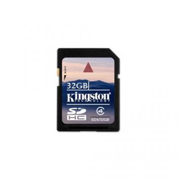 Card memorie Kingston Secure Digital Card 32GB SDHC Clasa 4 - Pret | Preturi Card memorie Kingston Secure Digital Card 32GB SDHC Clasa 4