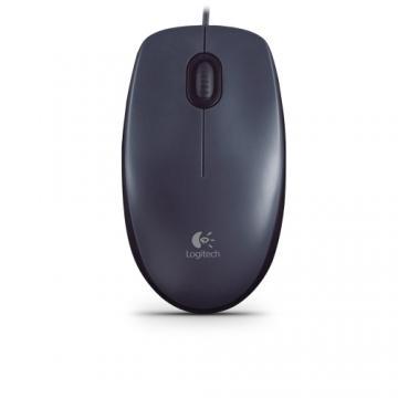 Mouse optic Logitech M90, USB, Gri - Pret | Preturi Mouse optic Logitech M90, USB, Gri