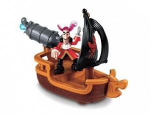 Set corabie si pirat Capitanul Hook - Pret | Preturi Set corabie si pirat Capitanul Hook