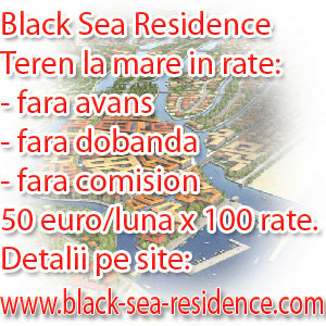 Teren in rate la mare 50 euro/luna x 100 rate, total 5000 euro fara avans, fara dobanda, f - Pret | Preturi Teren in rate la mare 50 euro/luna x 100 rate, total 5000 euro fara avans, fara dobanda, f