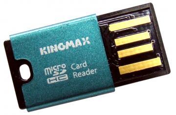 Reader MicroSD USB 2.0, Kingmax KMCR03 - Pret | Preturi Reader MicroSD USB 2.0, Kingmax KMCR03