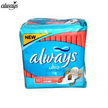 Absorbante Always Sensitive Ultra Normal Plus 10 buc - Pret | Preturi Absorbante Always Sensitive Ultra Normal Plus 10 buc