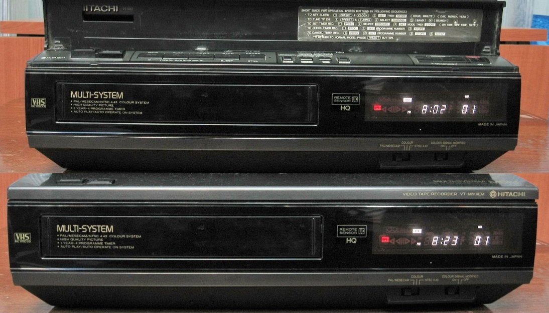 Vand videorecorder (VHS) Hitachi VT-M619EM - Pret | Preturi Vand videorecorder (VHS) Hitachi VT-M619EM
