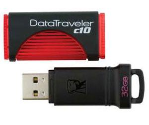 USB Flash Kingston Data Traveler C10 32GB, red - Pret | Preturi USB Flash Kingston Data Traveler C10 32GB, red