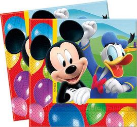 20 servetele 33x33cm MICKEY MOUSE PARTY TIME - Pret | Preturi 20 servetele 33x33cm MICKEY MOUSE PARTY TIME