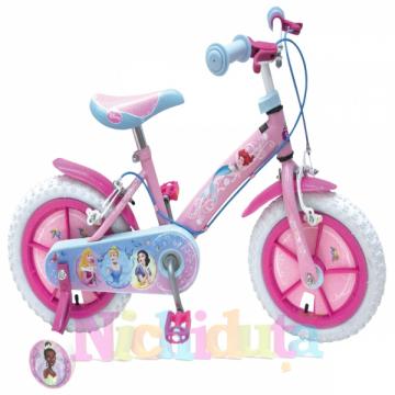 Bicicleta copii Disney Princess 14 - Pret | Preturi Bicicleta copii Disney Princess 14