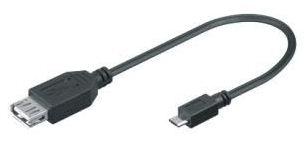Cablu adaptor USB-microUSB, tata-mama, 0.2m, MCab (7300100) - Pret | Preturi Cablu adaptor USB-microUSB, tata-mama, 0.2m, MCab (7300100)