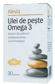 Alevia Ulei de Peste Omega 3 *30cps - Pret | Preturi Alevia Ulei de Peste Omega 3 *30cps