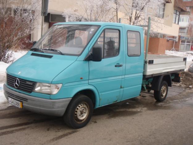 MERCEDES-BENZ Sprinter 208 Pritsche Doka Camioneta cu Cabina Dubla Lada Bena - Pret | Preturi MERCEDES-BENZ Sprinter 208 Pritsche Doka Camioneta cu Cabina Dubla Lada Bena