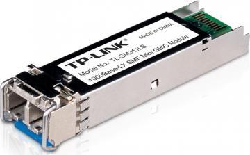 Modul MiniGBIC Single-mode, interfata LC, Pana la 10km distanta, TP-LINK TL-SM311LS - Pret | Preturi Modul MiniGBIC Single-mode, interfata LC, Pana la 10km distanta, TP-LINK TL-SM311LS