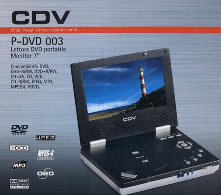Vand DVD Player portabil 'CDV The Real Entertaimant' - Pret | Preturi Vand DVD Player portabil 'CDV The Real Entertaimant'