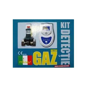 Kit detectie gaz Italgas - un senzor+ventil electromagnetic - Pret | Preturi Kit detectie gaz Italgas - un senzor+ventil electromagnetic