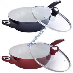 Tigaie wok interior ceramic Bergner 6591 - Pret | Preturi Tigaie wok interior ceramic Bergner 6591