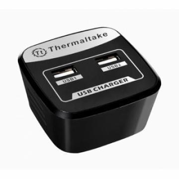 Thermaltake TriP Dual USB AC Charger, incarcator USB pentru diverse dispozitive (tablete, telefoane - Pret | Preturi Thermaltake TriP Dual USB AC Charger, incarcator USB pentru diverse dispozitive (tablete, telefoane