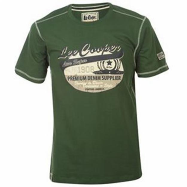 Tricou Lee Cooper GREEN - Pret | Preturi Tricou Lee Cooper GREEN