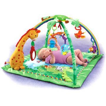 Fisher Price centru activitati Rainforest Melodies Lights Deluxe Gym - Pret | Preturi Fisher Price centru activitati Rainforest Melodies Lights Deluxe Gym