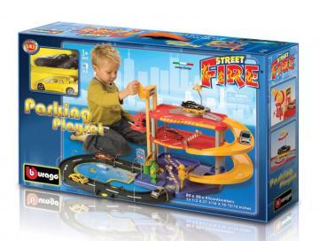 Bburago - STREET FIRE PARKING PLAYSET - Pret | Preturi Bburago - STREET FIRE PARKING PLAYSET