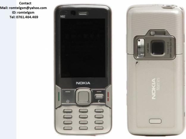 Carcasa Nokia N82 WHITE ( ALBA ) ORIGINALA COMPLETA SIGILATA - Pret | Preturi Carcasa Nokia N82 WHITE ( ALBA ) ORIGINALA COMPLETA SIGILATA