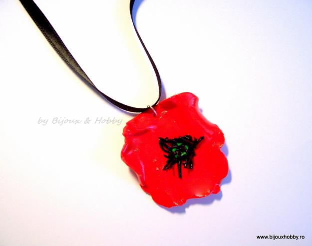 Colier Poppy - Pret | Preturi Colier Poppy