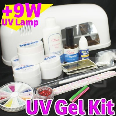 kit Unghii false GEL UV + Lampa UV / Set complet unghii false - Pret | Preturi kit Unghii false GEL UV + Lampa UV / Set complet unghii false