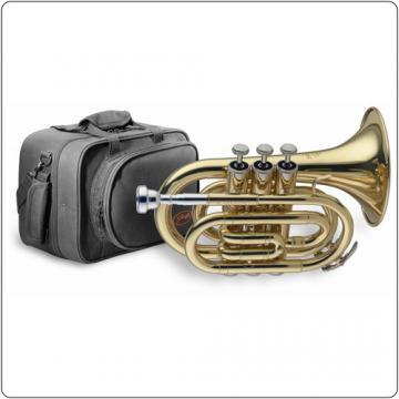 Stagg 77-MTX SC - Trompeta Pocket in case - Pret | Preturi Stagg 77-MTX SC - Trompeta Pocket in case
