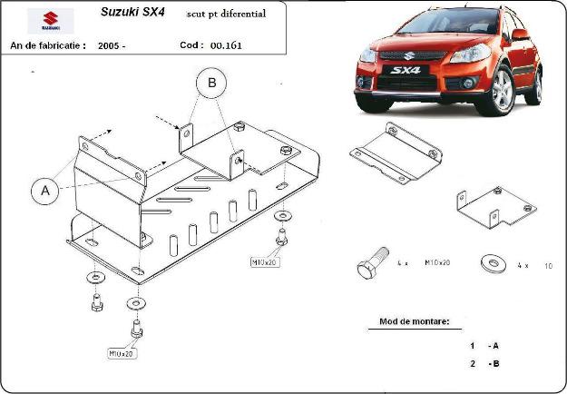 Scut diferential Suzuki SX4 - Pret | Preturi Scut diferential Suzuki SX4