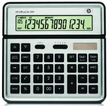 Calculator de birou OfficeCalc 300, 14 digiti, solar/baterie, F2238AA, HP - Pret | Preturi Calculator de birou OfficeCalc 300, 14 digiti, solar/baterie, F2238AA, HP