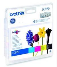 Cartus Cerneala Brother Ink Cartridge kit DCP110/MFC210/410/MFC3240C - LC970VALBP - Pret | Preturi Cartus Cerneala Brother Ink Cartridge kit DCP110/MFC210/410/MFC3240C - LC970VALBP