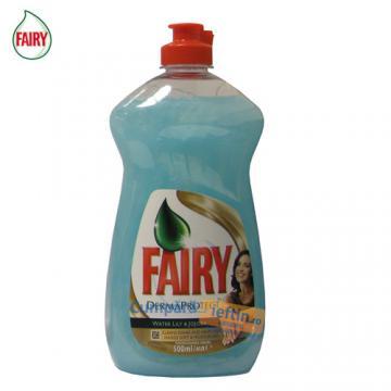 Fairy Derma Protect Water Lily &amp; Jojoba Detergent lichid 500 ml - Pret | Preturi Fairy Derma Protect Water Lily &amp; Jojoba Detergent lichid 500 ml