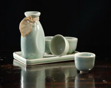 Set Sake Celadon - Pret | Preturi Set Sake Celadon