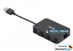 Hub USB laptop Asus pentru porturi USB si Ethernet - Pret | Preturi Hub USB laptop Asus pentru porturi USB si Ethernet