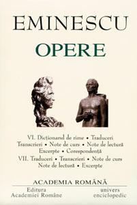 Opere. Volumul VI + VII / Mihai Eminescu - Pret | Preturi Opere. Volumul VI + VII / Mihai Eminescu