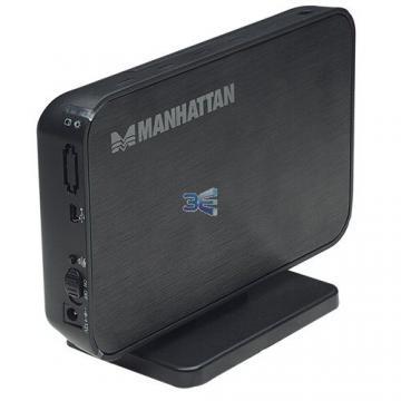 Manhattan Drive Enclosure Hi-Speed USB 2.0, SATA, 3.5" - Pret | Preturi Manhattan Drive Enclosure Hi-Speed USB 2.0, SATA, 3.5"