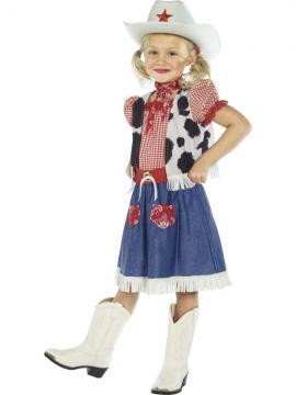 Costum Carnaval Copii Cowgirl Sweetie - Pret | Preturi Costum Carnaval Copii Cowgirl Sweetie
