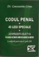Codul penal 2008 - 40 Legi speciale - jurisprudenta selectiva - Pret | Preturi Codul penal 2008 - 40 Legi speciale - jurisprudenta selectiva