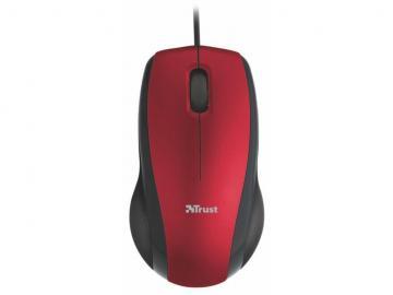 Mouse Trust Carve USB cu fir, optic, 3 butoane, rosu, (17017) - Pret | Preturi Mouse Trust Carve USB cu fir, optic, 3 butoane, rosu, (17017)