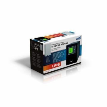 UPS Well 500VA pentru centrale termice plus acumulator Sunlight 12V 55Ah - Pret | Preturi UPS Well 500VA pentru centrale termice plus acumulator Sunlight 12V 55Ah