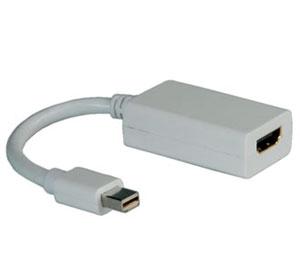 Adaptor mini DispalyPort (Tata) la HDMI (Mama), Roline - Pret | Preturi Adaptor mini DispalyPort (Tata) la HDMI (Mama), Roline