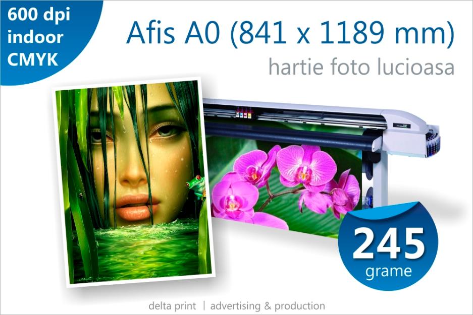 Afis A0 - 30 lei Print indoor pe hartie fotografica lucioasa 245g - Pret | Preturi Afis A0 - 30 lei Print indoor pe hartie fotografica lucioasa 245g