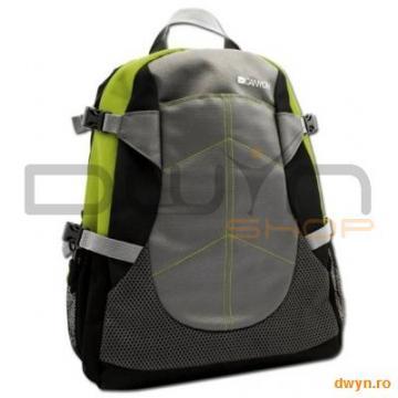 Backpack CANYON CNF-NB04G for up to 15.6" laptop, Gray/Green - Pret | Preturi Backpack CANYON CNF-NB04G for up to 15.6" laptop, Gray/Green