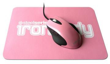 Kit mouse + pad SteelSeries IronLady IKARI laser (pink) - Pret | Preturi Kit mouse + pad SteelSeries IronLady IKARI laser (pink)