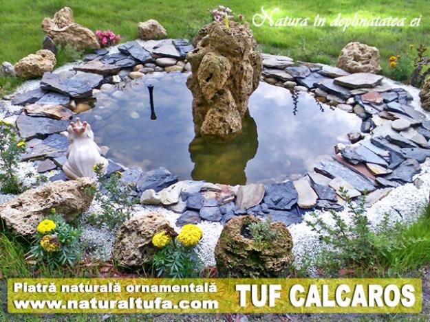 Piatra naturala de tuf calcaros pentru casa si gradina - Pret | Preturi Piatra naturala de tuf calcaros pentru casa si gradina
