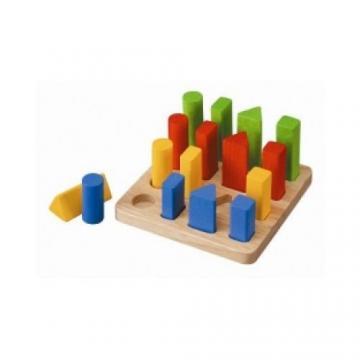 Plan Toys - Baza cu Forme Geometrice - Pret | Preturi Plan Toys - Baza cu Forme Geometrice