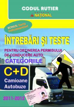 Intrebari si teste pentru obtinerea permisului auto - categoriile C+D - Pret | Preturi Intrebari si teste pentru obtinerea permisului auto - categoriile C+D