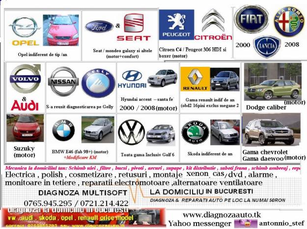 reparatii servo fiat punto (reparatii servodirectie punto) diagnoza auto - 30 ron - Pret | Preturi reparatii servo fiat punto (reparatii servodirectie punto) diagnoza auto - 30 ron