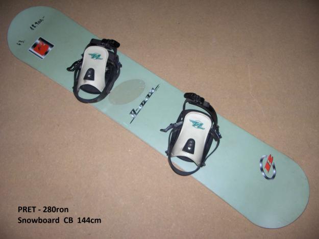 Snowboard CB 144cm - Pret | Preturi Snowboard CB 144cm
