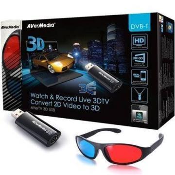 Avermedia AVerTV 3D USB TV Tuner + FM - Pret | Preturi Avermedia AVerTV 3D USB TV Tuner + FM