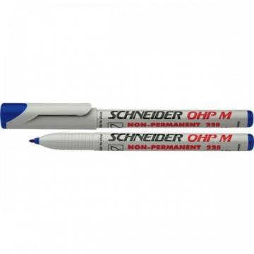 OHP Non-Permanent marker SCHNEIDER 225 M, medium - 1mm - negru - Pret | Preturi OHP Non-Permanent marker SCHNEIDER 225 M, medium - 1mm - negru