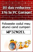 Voucher reducere 1% PC Garage - Pret | Preturi Voucher reducere 1% PC Garage